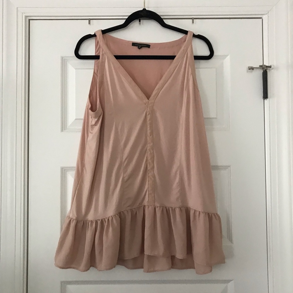 Blush Banana Republic Sleeveless Blouse
